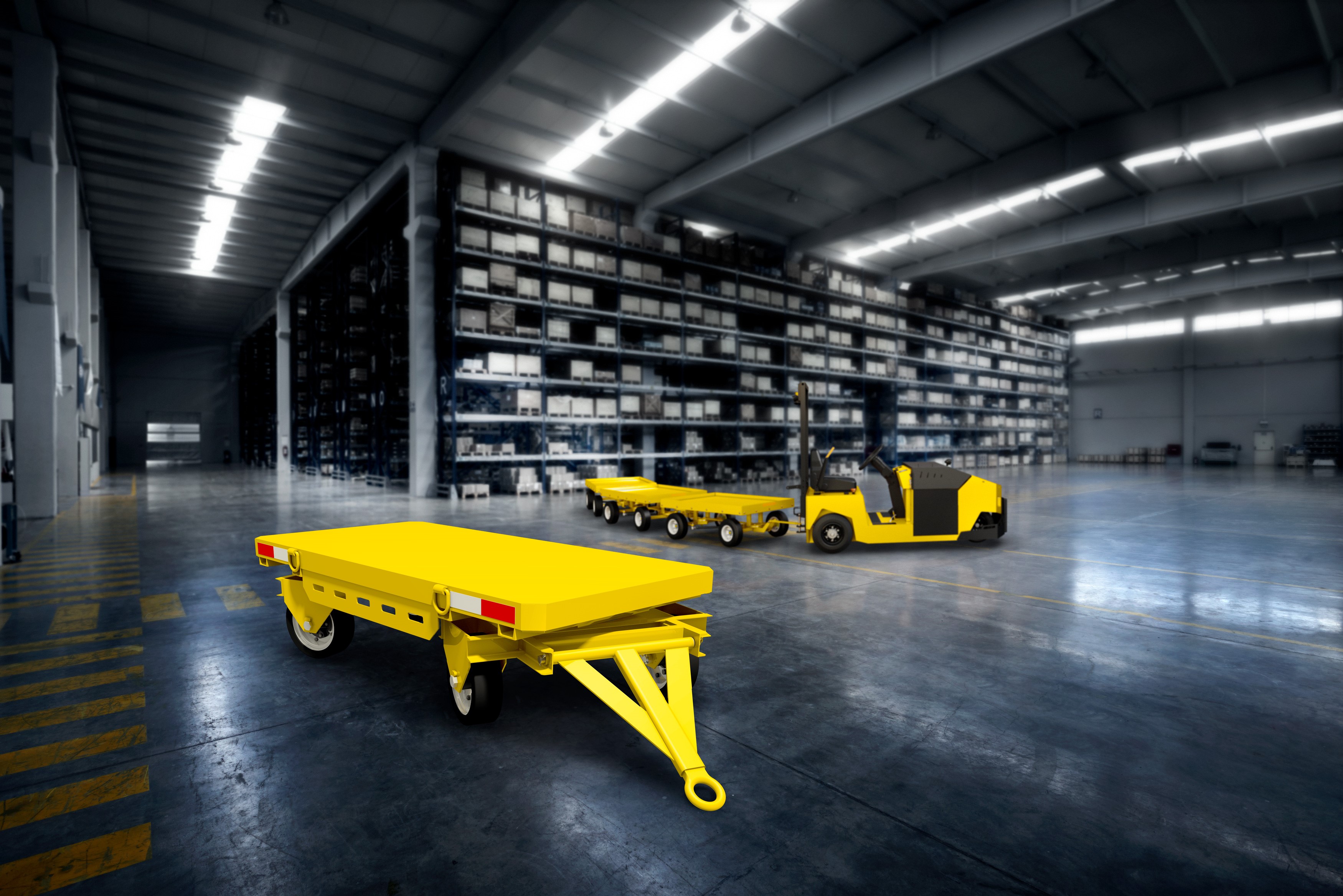 Hamilton Carts and Trailers Material Handling Equipment, Towline