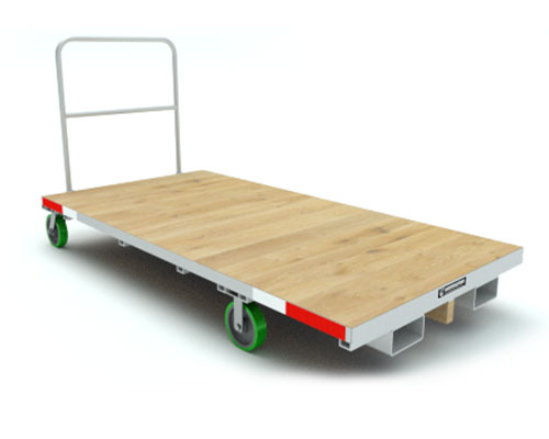 eleva-truck wood deck